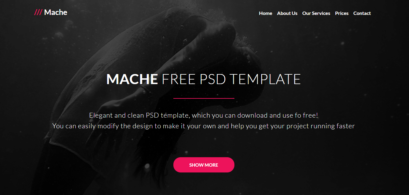 website screen